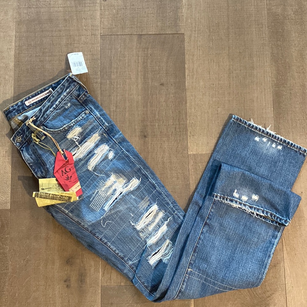 AG Kiss Slim Straight Leg Jeans Size 27
